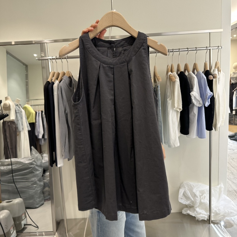 PLAMM韓國㊣直郵東大門代購女裝新品25春夏熱賣推薦吊帶背心PLAMM吊帶/背心圖色2