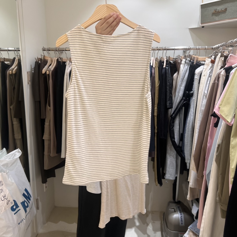 BARAMI韓國㊣直郵東大門代購女裝新款人氣25春夏熱賣吊帶背心LOVE SOME吊帶/背心