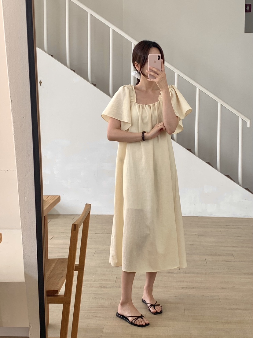 NINESQUARED韓國㊣直郵東大門代購女裝新品休閑25春夏連衣裙NINESQUARED連衣裙