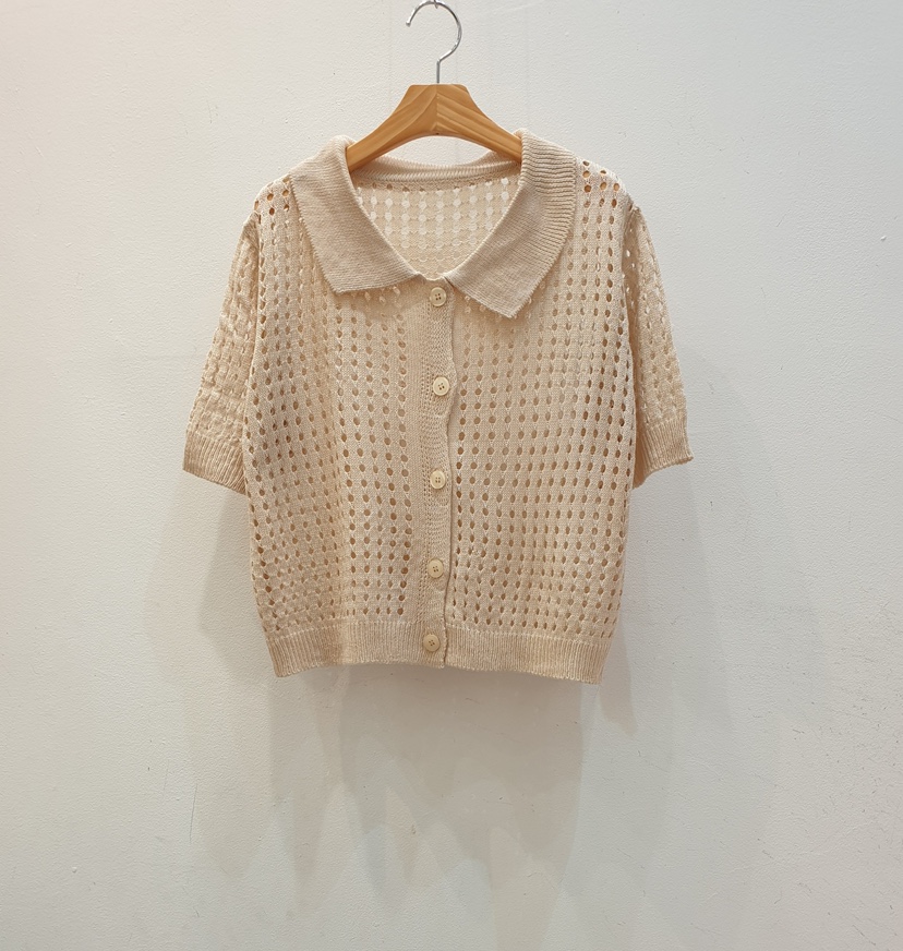 BLACK NOTE直郵韓國代購㊣女裝新品25春夏時尚休閑熱賣針織衫BLACK NOTE針織衫圖色1