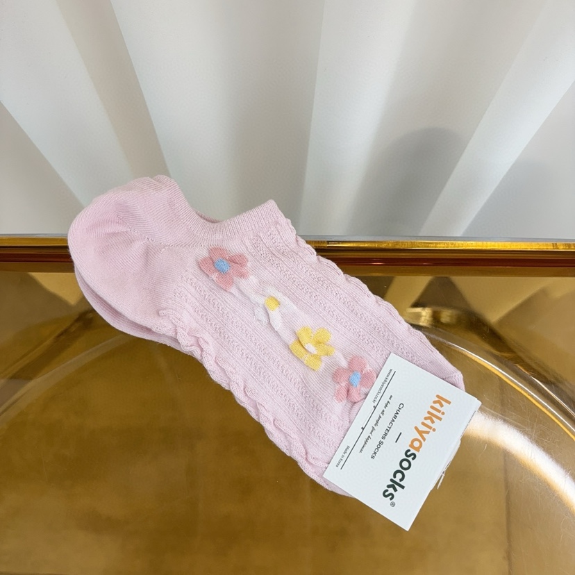 CACTUS-Q韓國㊣直郵東大門代購女裝新品25春夏推薦熱賣襪子CACTUS十雙起/可混搭襪子圖色2