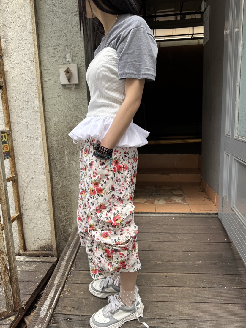 FRANC—L韓國直郵㊣東大門實拍女裝新款推薦休閑25春夏短褲FRANC短褲