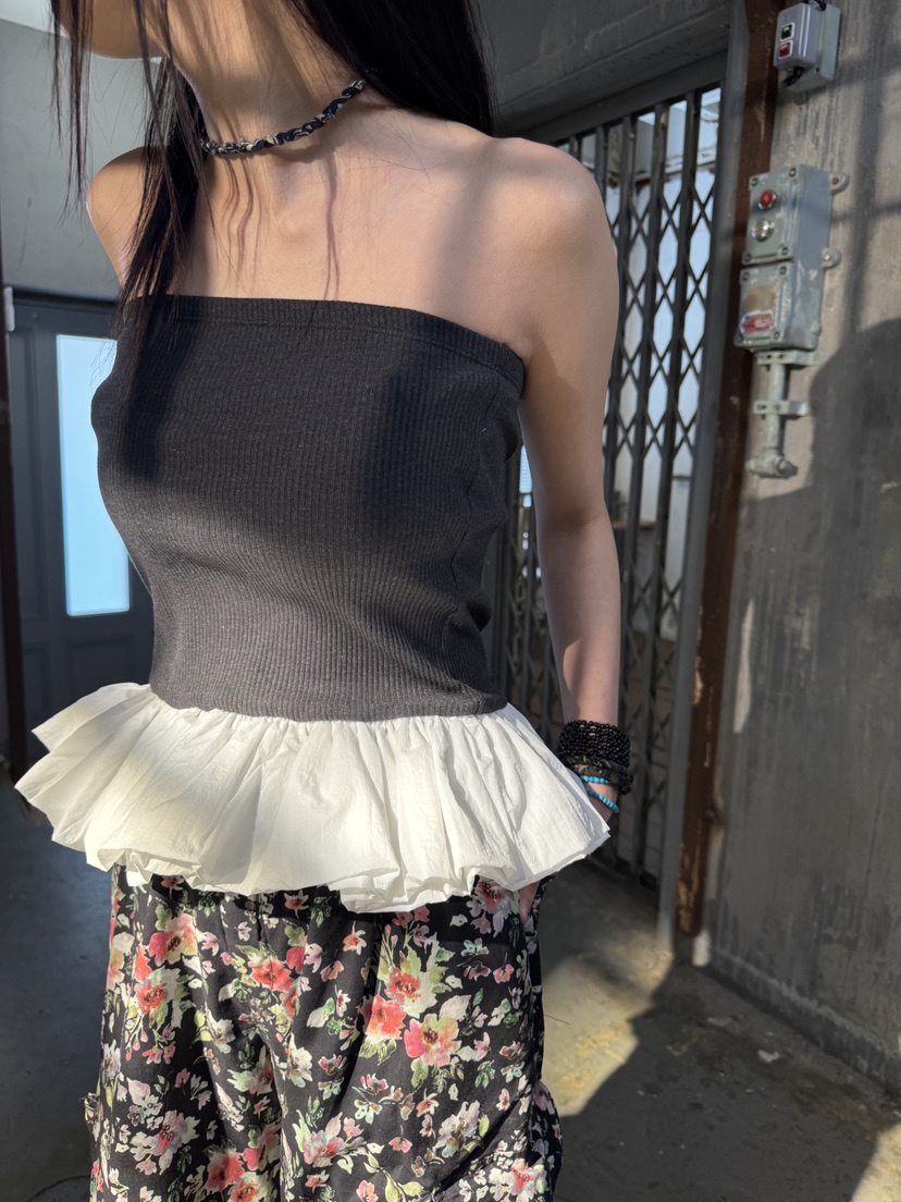 FRANC—L韓國直郵㊣東大門實拍女裝新品人氣吊帶背心不含內搭FRANC吊帶/背心