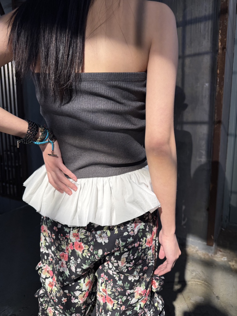 FRANC—L韓國直郵㊣東大門實拍女裝新品人氣吊帶背心不含內搭FRANC吊帶/背心