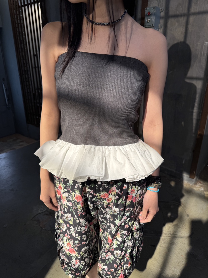 FRANC—L韓國直郵㊣東大門實拍女裝新品人氣吊帶背心不含內搭FRANC吊帶/背心圖色2