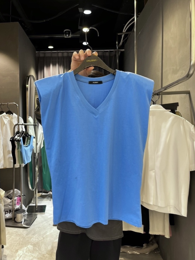 CELEBRITY-A韓國直郵㊣女裝新品休閑25春夏熱賣推薦吊帶背心CELEBRITY-A吊帶/背心圖色2
