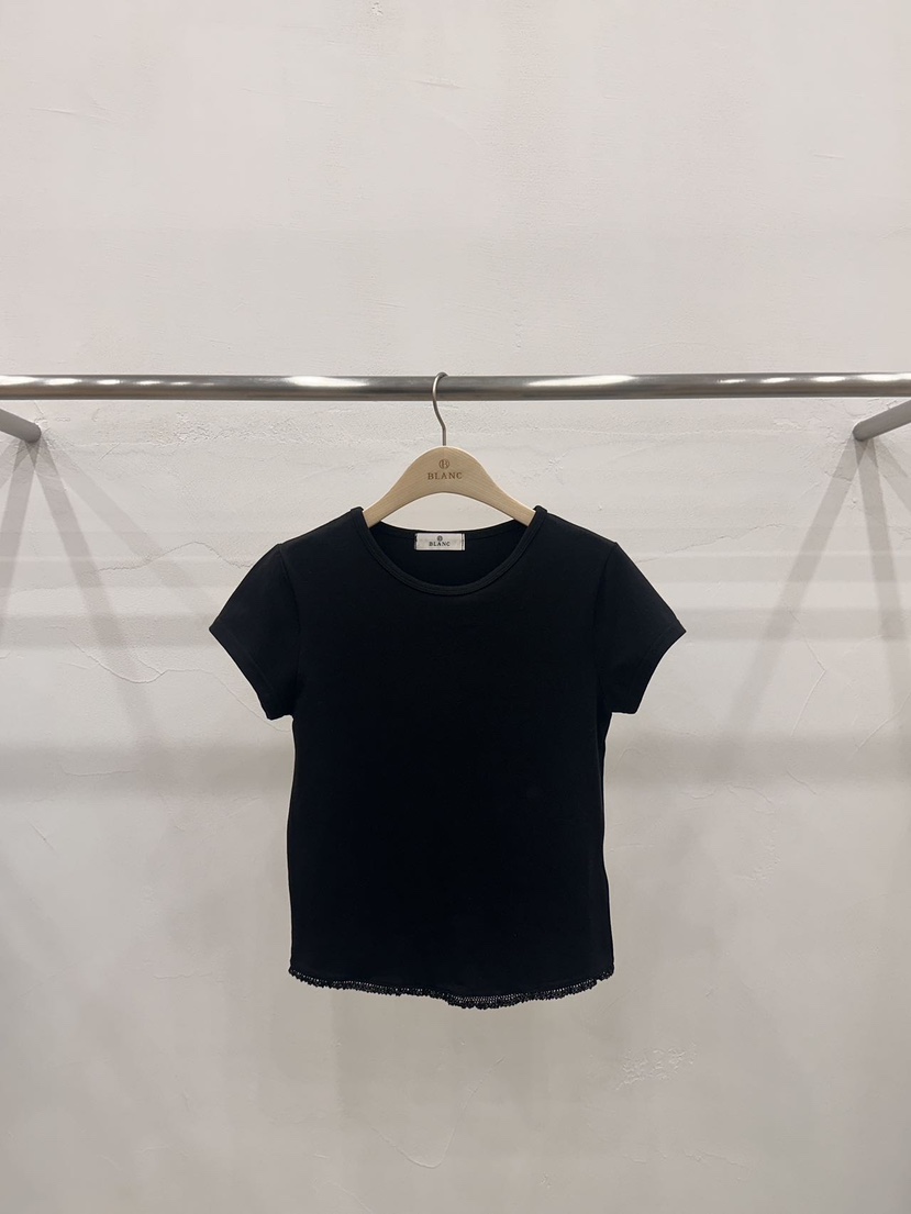 BLANC-A韓國㊣直郵東大門代購女裝新品25春夏熱賣休閑人氣T恤BLANC-AT恤圖色1