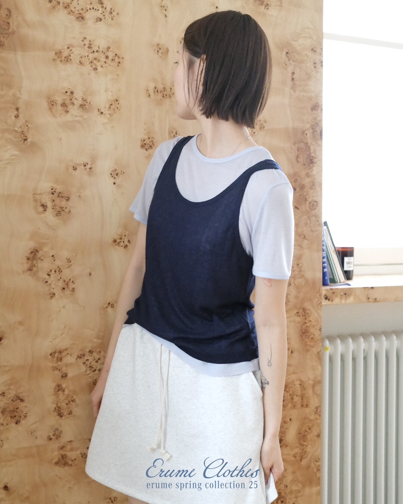 ERUME直郵韓國代購㊣女裝新款推薦25春夏時尚人氣休閑吊帶背心ERUME吊帶/背心