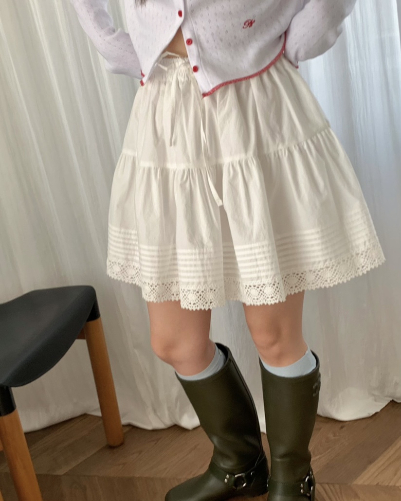 PEBBLE韓國㊣直郵東大門代購女裝新款熱賣時尚推薦休閑短裙PEBBLE/LAYER短裙