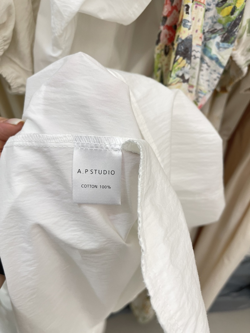A P-STUDIO韓國直郵㊣東大門實拍女裝新品熱賣連衣裙含腰帶A P-STUDIO連衣裙
