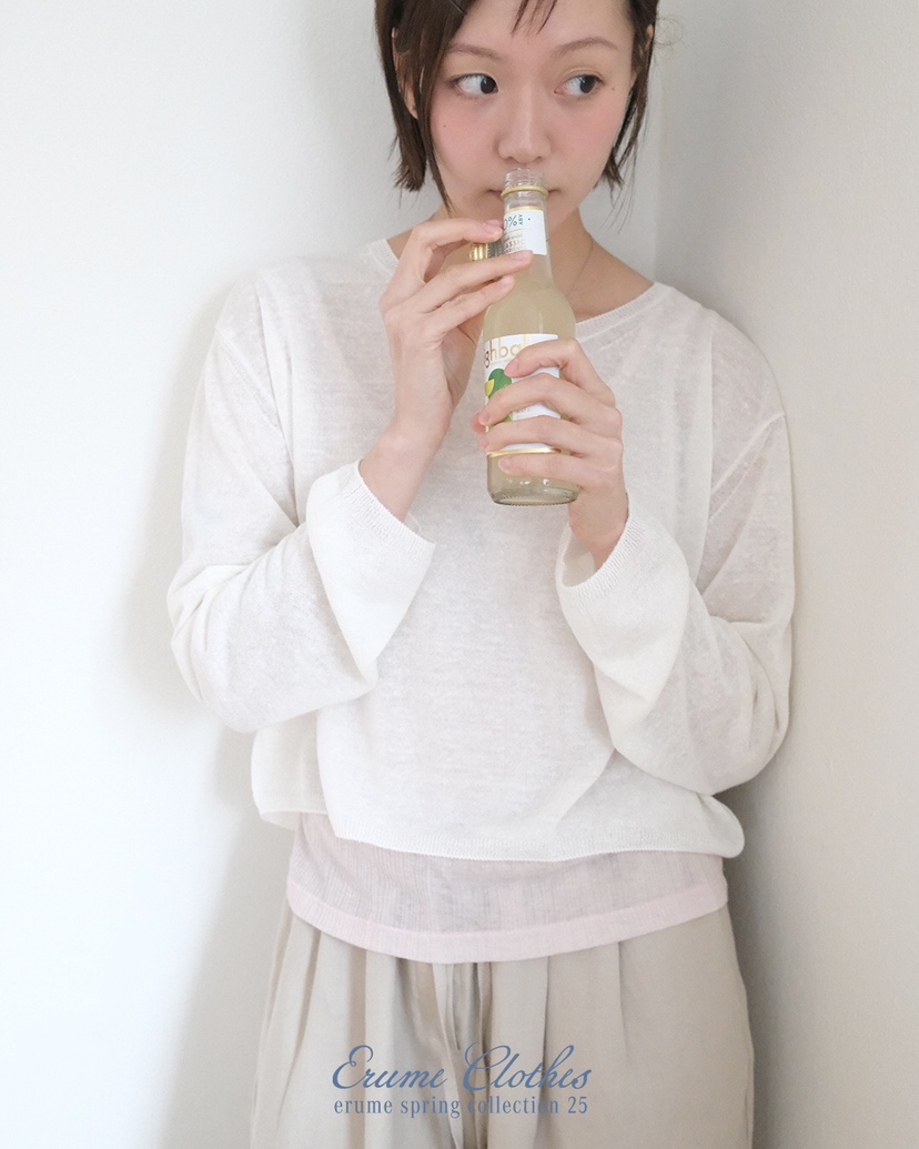 ERUME韓國直郵㊣女裝新款熱賣25春夏推薦休閑人氣時尚針織衫ERUME針織衫