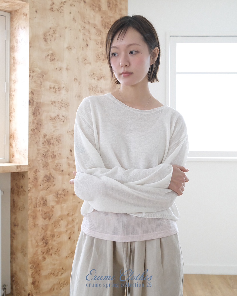 ERUME韓國直郵㊣女裝新款熱賣25春夏推薦休閑人氣時尚針織衫ERUME針織衫