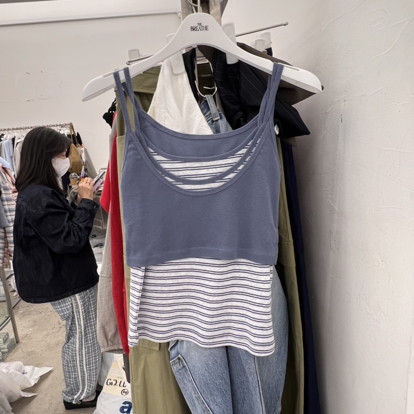BREATHE韓國直郵㊣東大門實拍女裝新品25春夏休閑時尚套裝套裝BREATHE套裝圖色4