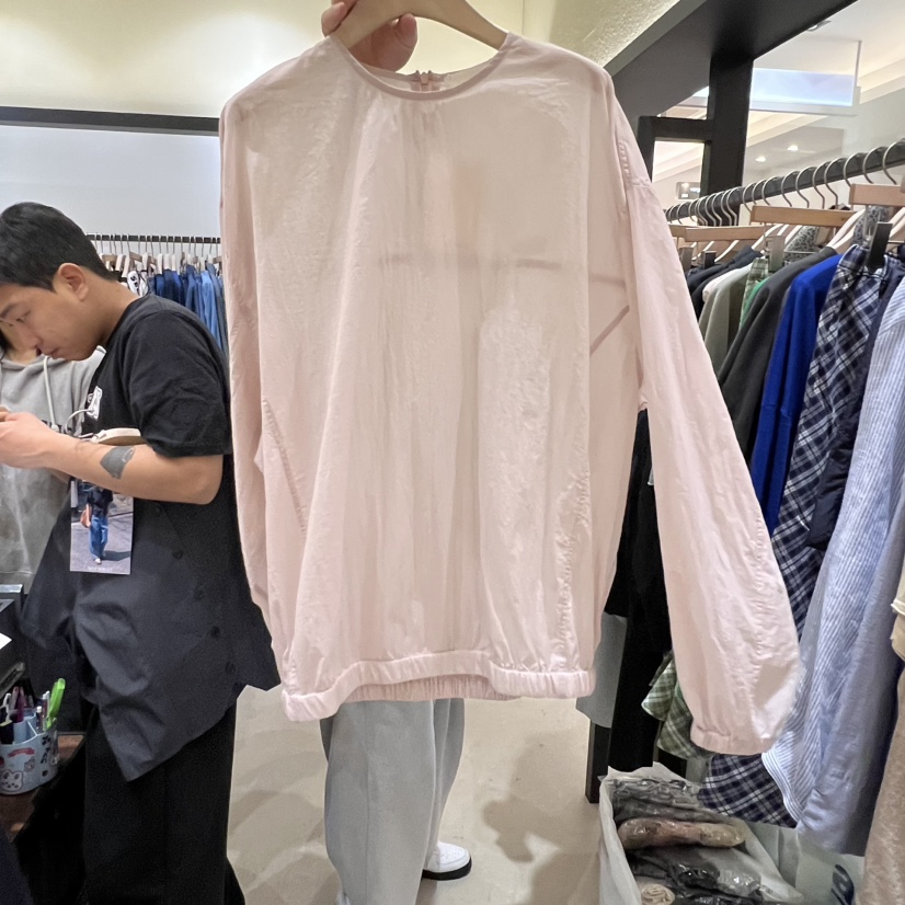 SELF SERVICE直郵韓國代購㊣女裝新品人氣熱賣時尚襯衫蕾絲衫SELF SERVICE襯衫/蕾絲衫圖色4