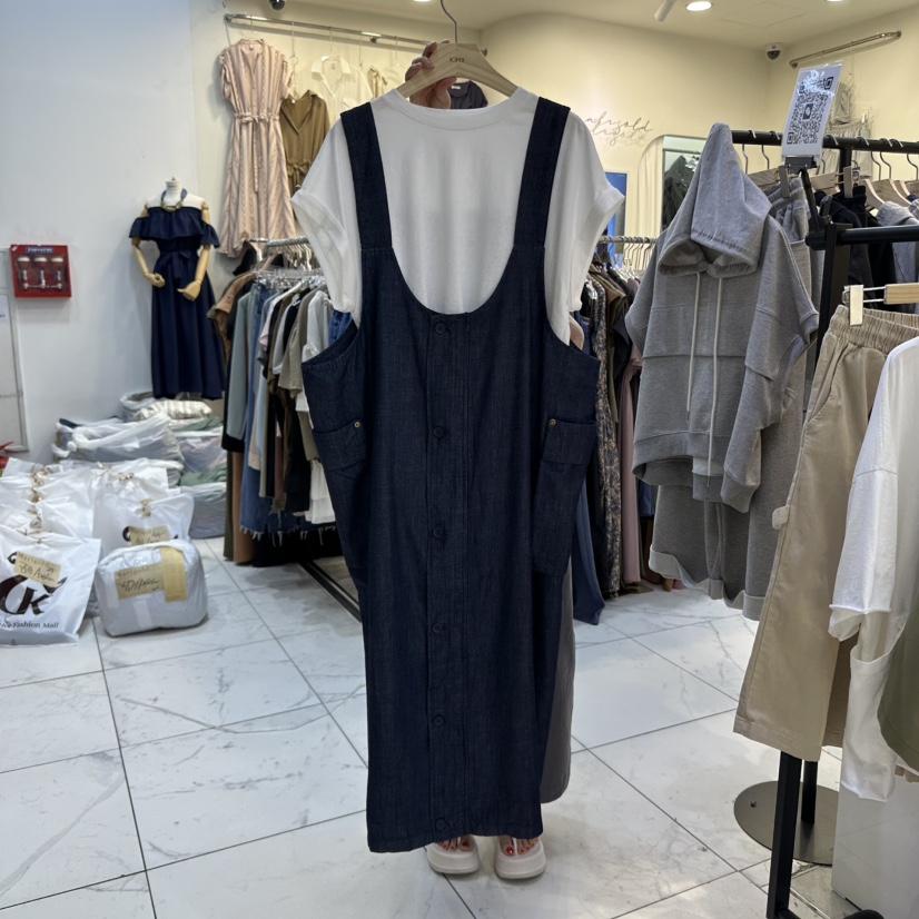 IN KIRA直郵韓國代購㊣女裝新品人氣時尚熱賣連衣裙不含內搭IN KIRA連衣裙圖色1