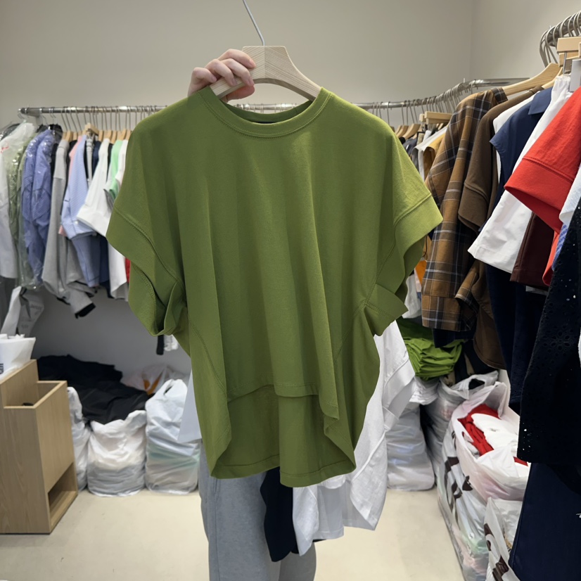 DA YLOG直郵韓國代購㊣女裝新品熱賣人氣推薦時尚休閑25春夏T恤DA YLOGT恤圖色2