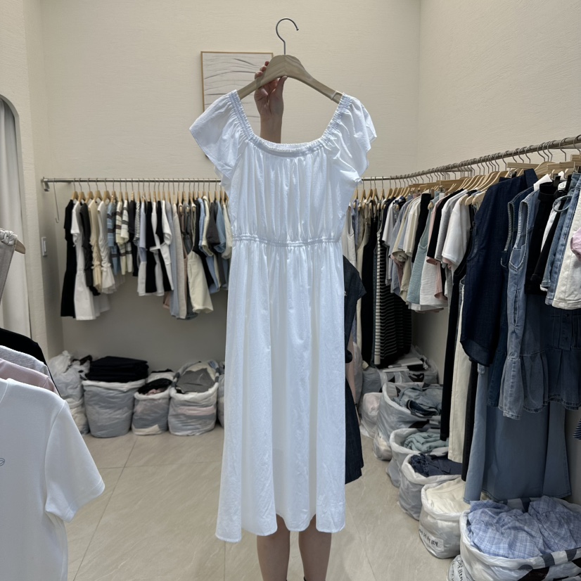 MILK TEA直郵韓國代購㊣女裝新品推薦熱賣時尚25春夏連衣裙RE:FRESH連衣裙