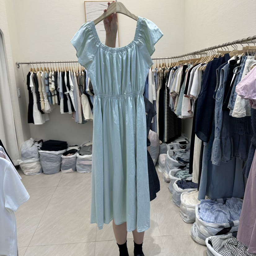 MILK TEA直郵韓國代購㊣女裝新品推薦熱賣時尚25春夏連衣裙RE:FRESH連衣裙圖色2