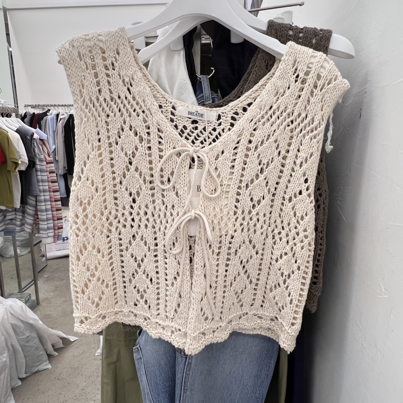 BREATHE韓國㊣直郵東大門代購女裝新品熱賣25春夏人氣吊帶背心BREATHE吊帶/背心圖色2