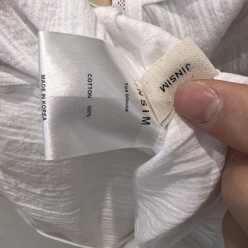 JINSIM韓國直郵㊣東大門實拍女裝新品推薦25春夏襯衫蕾絲衫JINSIM襯衫/蕾絲衫