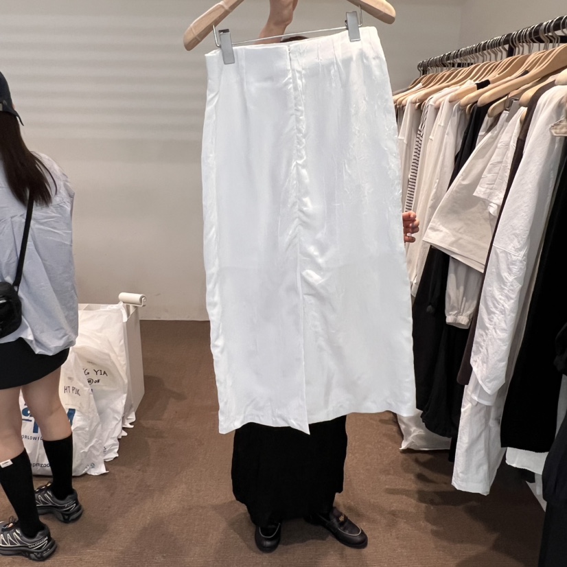 OBJECT韓國直郵㊣女裝新款推薦時尚休閑人氣熱賣25春夏長裙OBJECT長裙