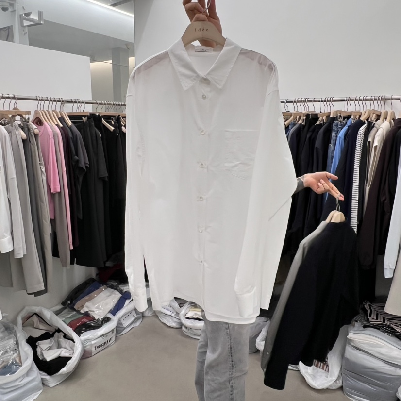 IDEE-A直郵韓國代購㊣女裝新品人氣休閑時尚25春夏襯衫蕾絲衫IDEE-A襯衫/蕾絲衫圖色1