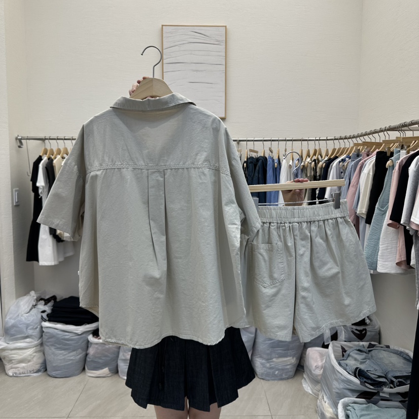 MILK TEA韓國直郵㊣東大門實拍女裝新品推薦熱賣套裝兩件套RE:FRESH套裝