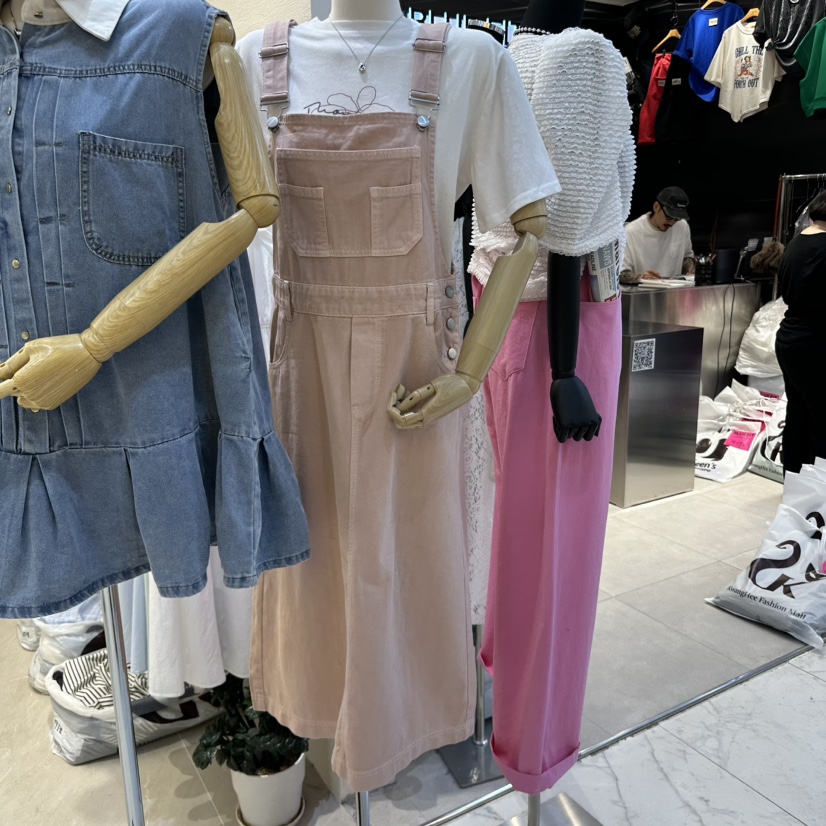 MILK TEA直郵韓國代購㊣女裝新款休閑時尚25春夏推薦連衣裙RE:FRESH連衣裙