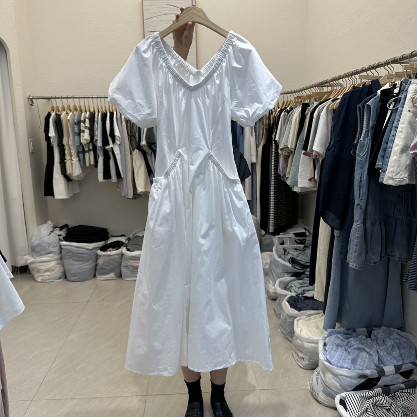 MILK TEA直郵韓國代購㊣女裝新款人氣熱賣25春夏時尚連衣裙RE:FRESH連衣裙