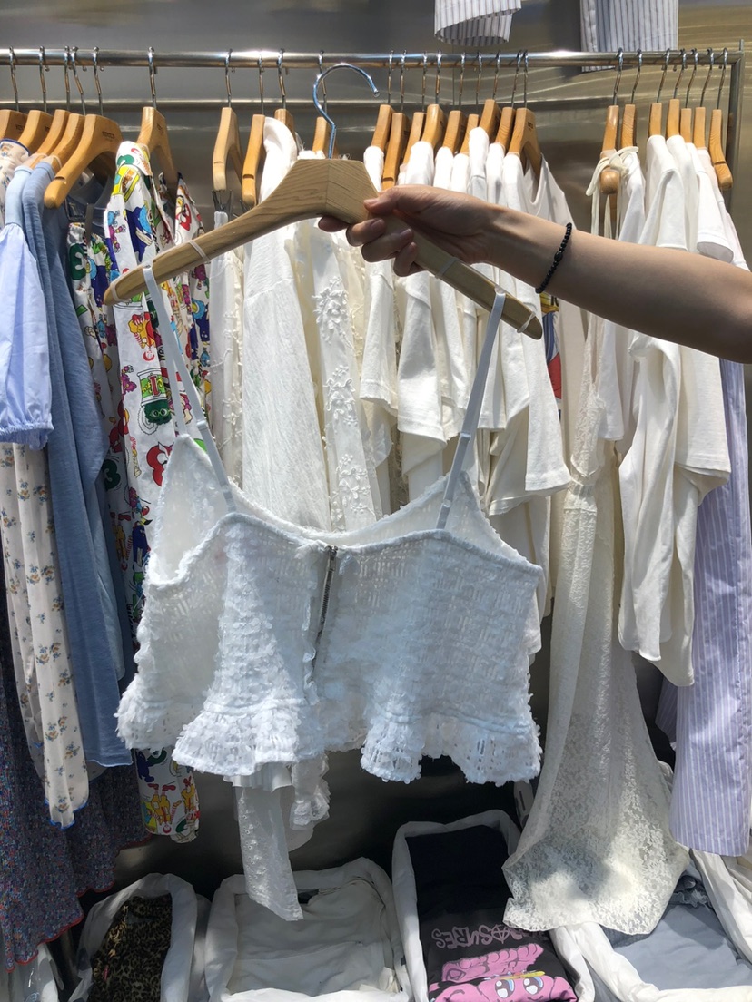 MENDL S韓國直郵㊣東大門實拍女裝新品推薦熱賣休閑吊帶背心MENDL S吊帶/背心