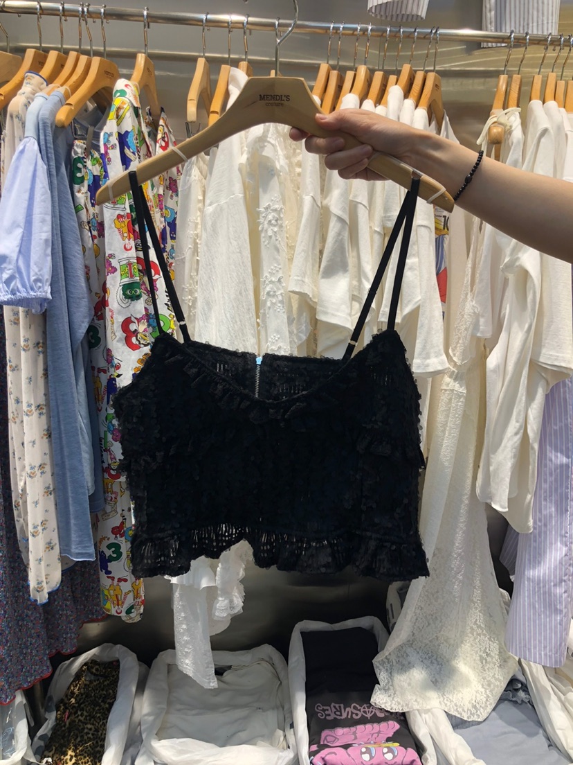 MENDL S韓國直郵㊣東大門實拍女裝新品推薦熱賣休閑吊帶背心MENDL S吊帶/背心圖色2