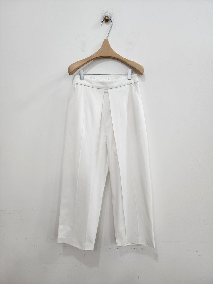 LE MIU韓國直郵㊣東大門實拍女裝新品25春夏熱賣休閑褲褶皺LE MIU休閑褲圖色1