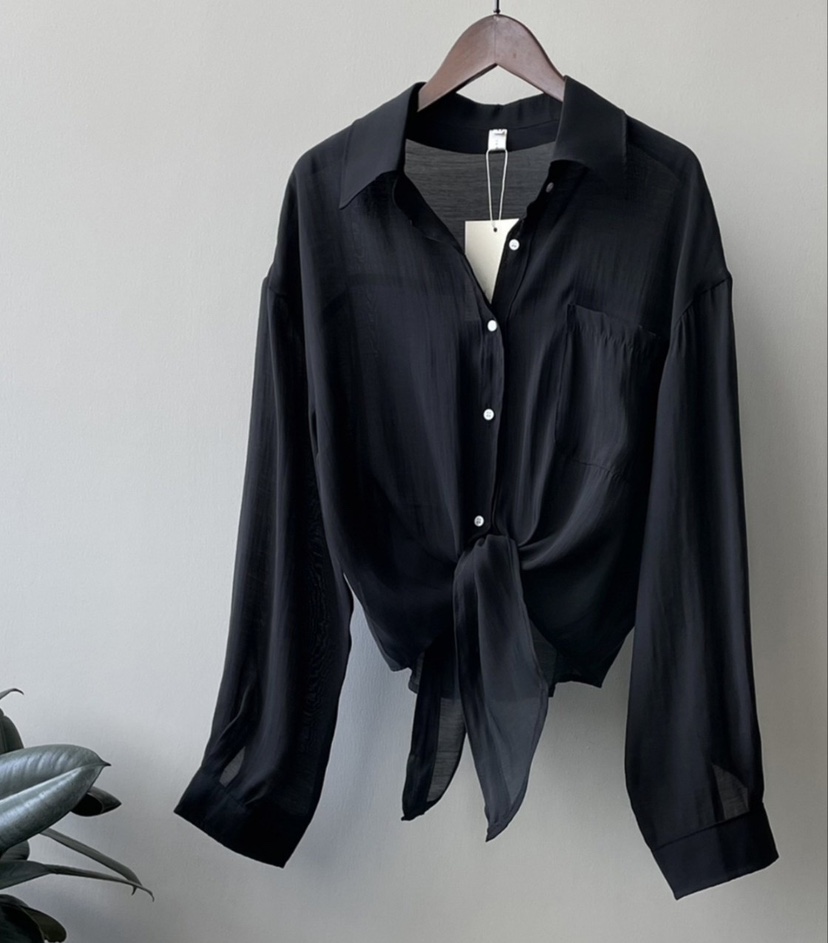 COMME TU VEUX-Q韓國㊣直郵東大門代購女裝新品熱賣襯衫蕾絲衫COMME TU VEUX-Q襯衫/蕾絲衫圖色2