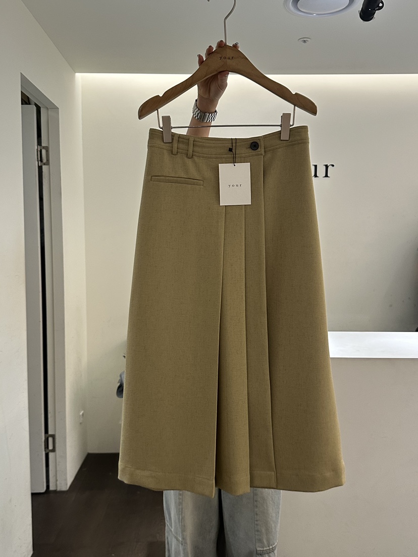 YOUR-P韓國㊣直郵東大門代購女裝新品25春夏休閑推薦時尚長裙YOUR-P長裙圖色2