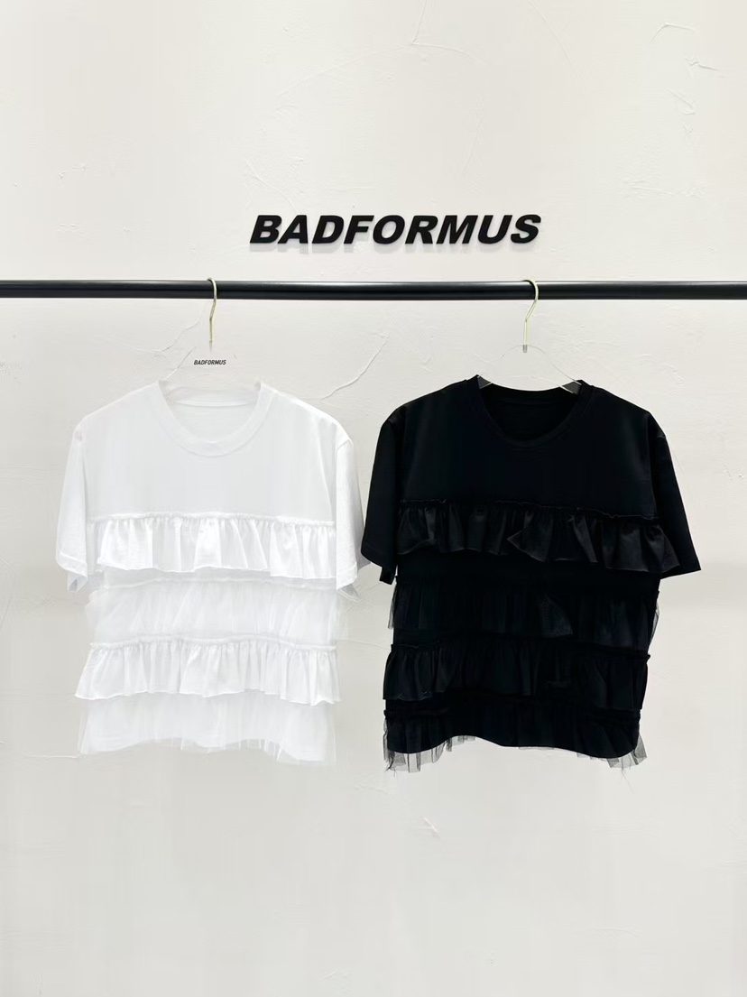 BADFORMUS韓國㊣直郵東大門代購女裝新品人氣推薦休閑時尚T恤BADFORMUST恤