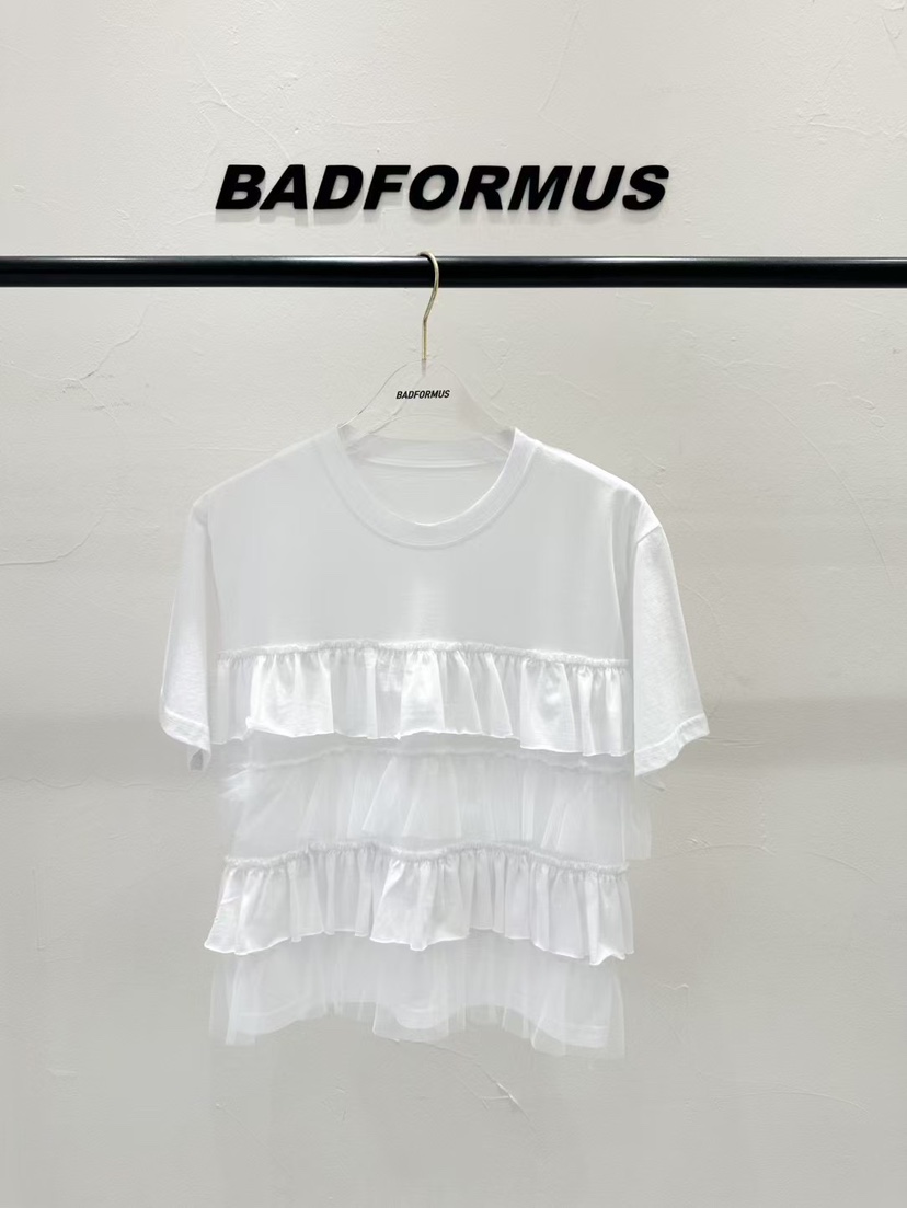 BADFORMUS韓國㊣直郵東大門代購女裝新品人氣推薦休閑時尚T恤BADFORMUST恤