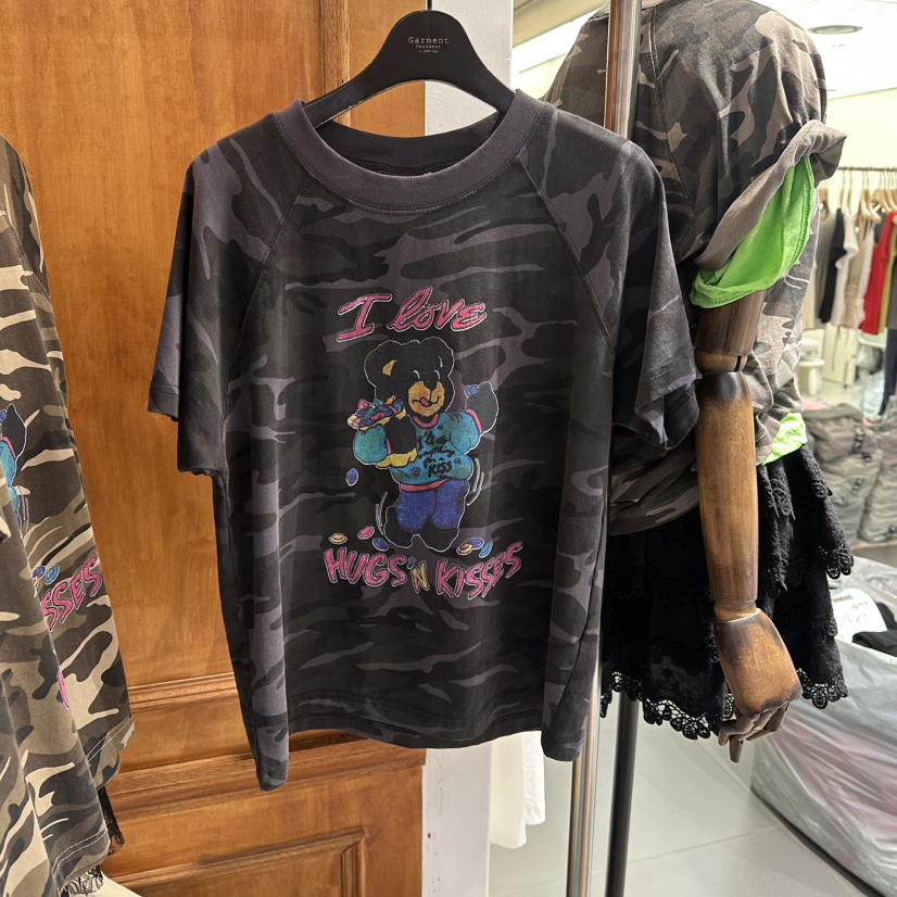 GARMENT-P直郵韓國代購㊣女裝新品熱賣時尚休閑推薦25春夏T恤GARMENTT恤圖色3