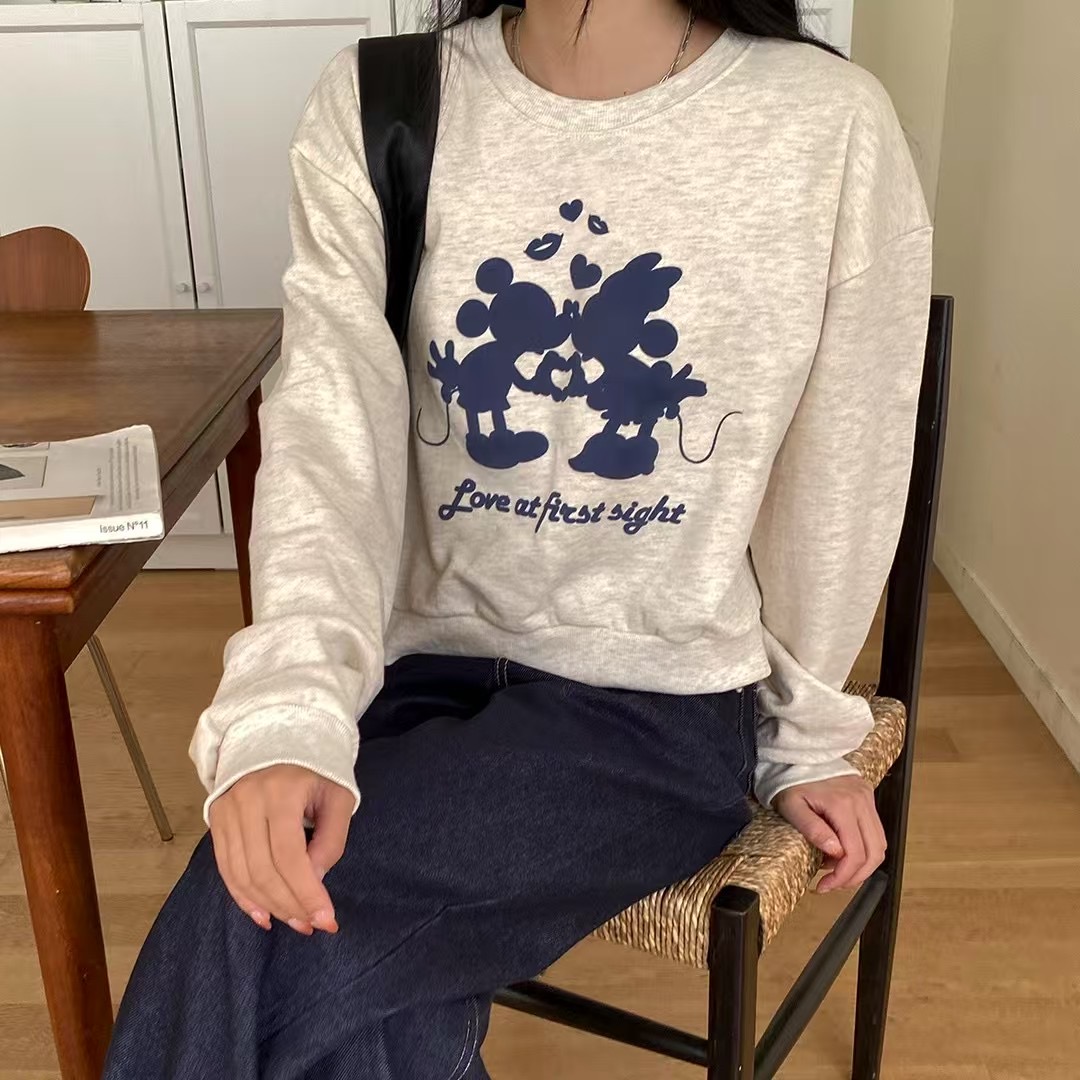 AMIABLE韓國直郵㊣東大門實拍女裝新品熱賣25春夏人氣時尚衛衣AMIABLE衛衣圖色1