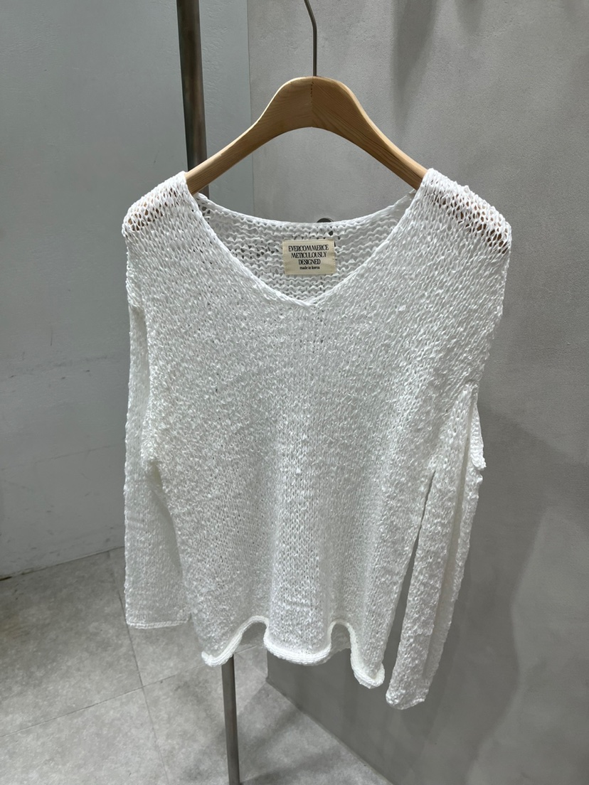 EVERCOMMERCE METICULOUSLY DESIGNED韓國直郵㊣女裝新品熱賣針織衫EVERCOMMERCE METICULOUSLY DESIGNED針織衫圖色2