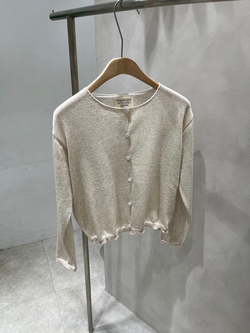 EVERCOMMERCE METICULOUSLY DESIGNED直郵韓國代購㊣女裝新品時尚針織衫開衫EVERCOMMERCE METICULOUSLY DESIGNED針織衫圖色5