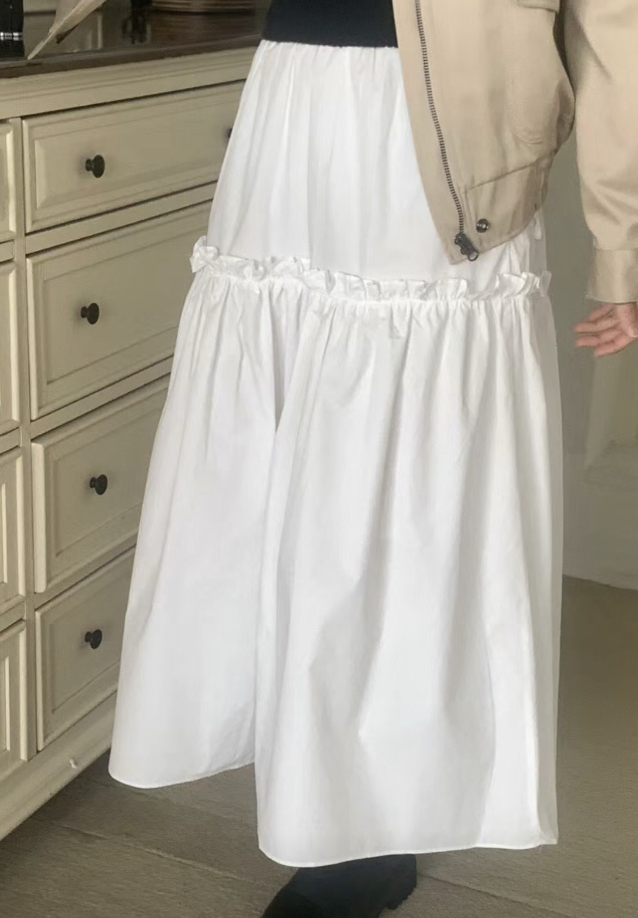 BABER直郵韓國代購㊣女裝新品休閑推薦時尚熱賣25春夏人氣長裙BABER長裙