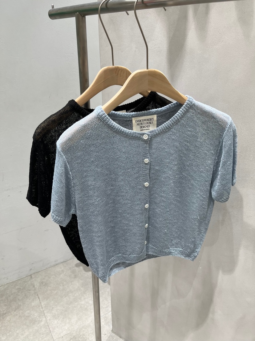 EVERCOMMERCE METICULOUSLY DESIGNED韓國直郵㊣女裝新款休閑針織衫EVERCOMMERCE METICULOUSLY DESIGNED針織衫