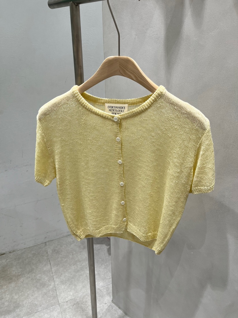 EVERCOMMERCE METICULOUSLY DESIGNED韓國直郵㊣女裝新款休閑針織衫EVERCOMMERCE METICULOUSLY DESIGNED針織衫圖色2