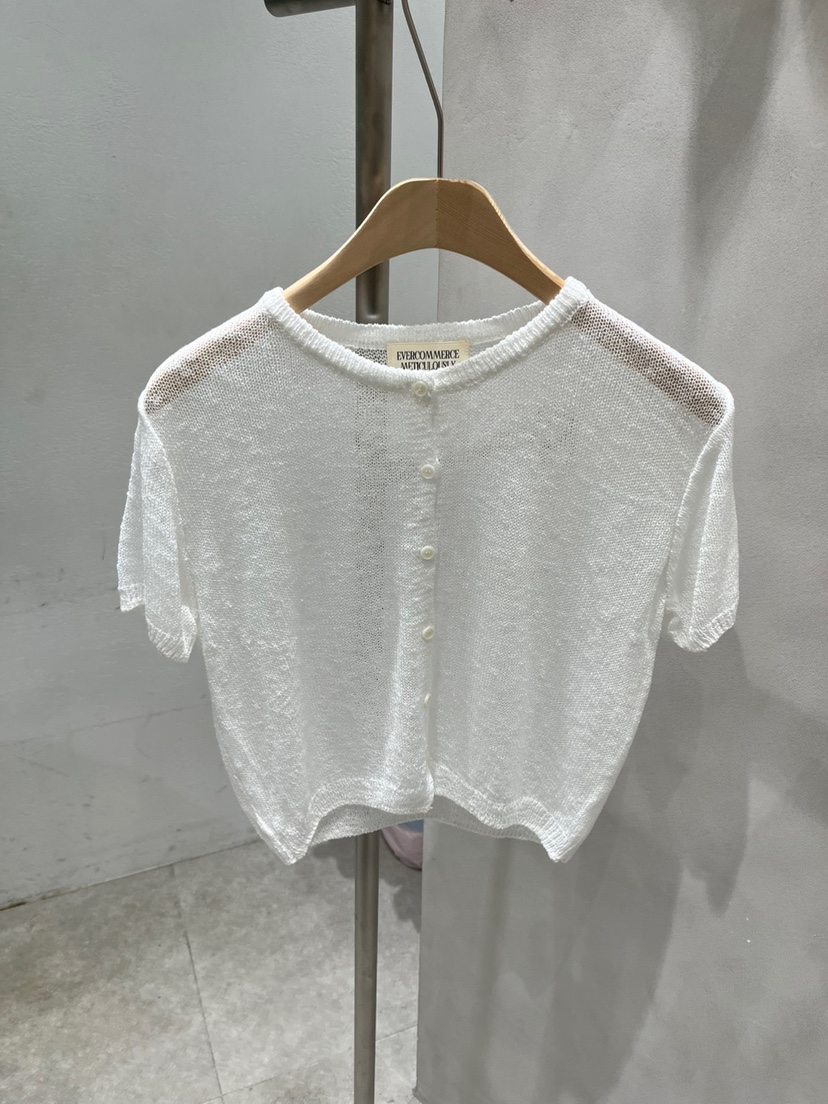 EVERCOMMERCE METICULOUSLY DESIGNED韓國直郵㊣女裝新款休閑針織衫EVERCOMMERCE METICULOUSLY DESIGNED針織衫圖色5