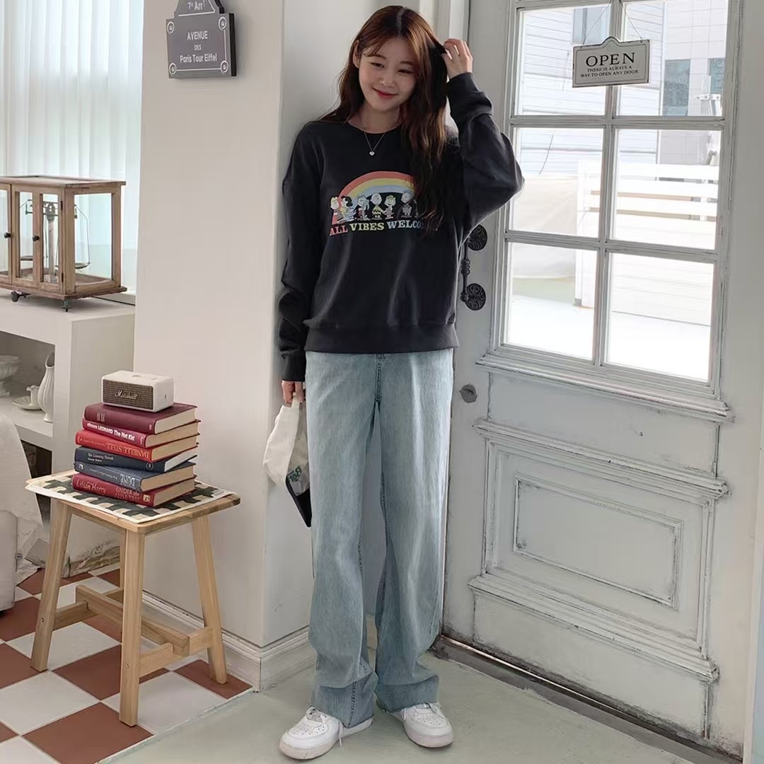 AMIABLE韓國㊣直郵東大門代購女裝新款25春夏時尚推薦休閑衛衣AMIABLE衛衣