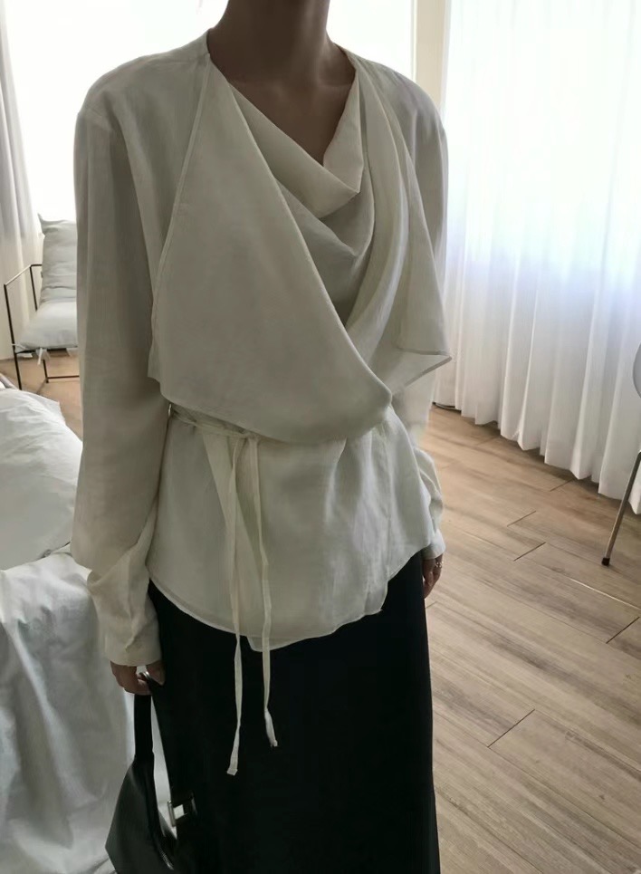 BABER韓國直郵㊣東大門實拍女裝新品25春夏人氣熱賣襯衫蕾絲衫BABER襯衫/蕾絲衫圖色2