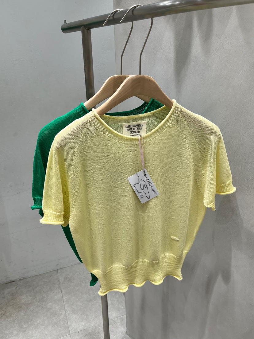 EVERCOMMERCE METICULOUSLY DESIGNED韓國直郵㊣東大門實拍女裝新款熱賣針織衫亞麻EVERCOMMERCE METICULOUSLY DESIGNED針織衫