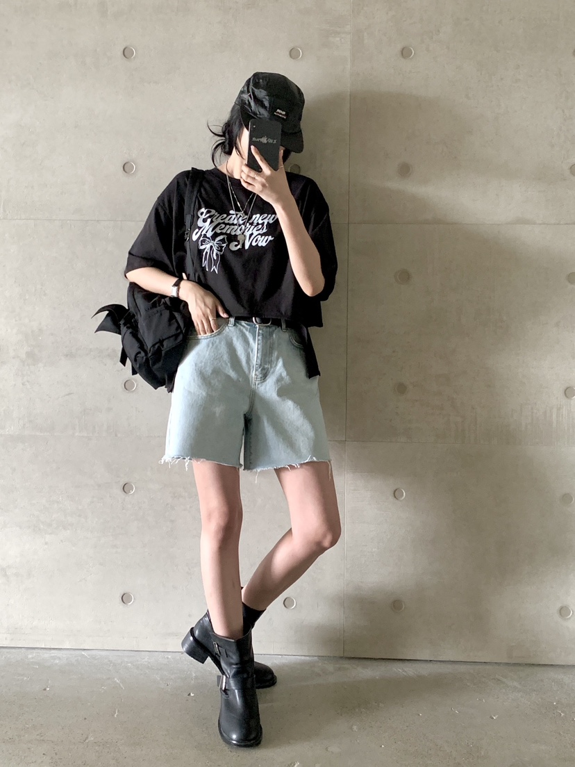 DAVICHI韓國㊣直郵東大門代購女裝新品25春夏短褲含隨機腰帶DAVICHI短褲