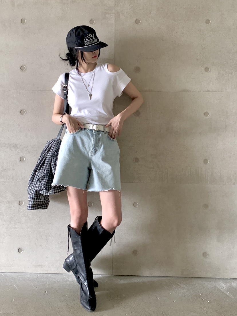 DAVICHI韓國㊣直郵東大門代購女裝新品25春夏短褲含隨機腰帶DAVICHI短褲