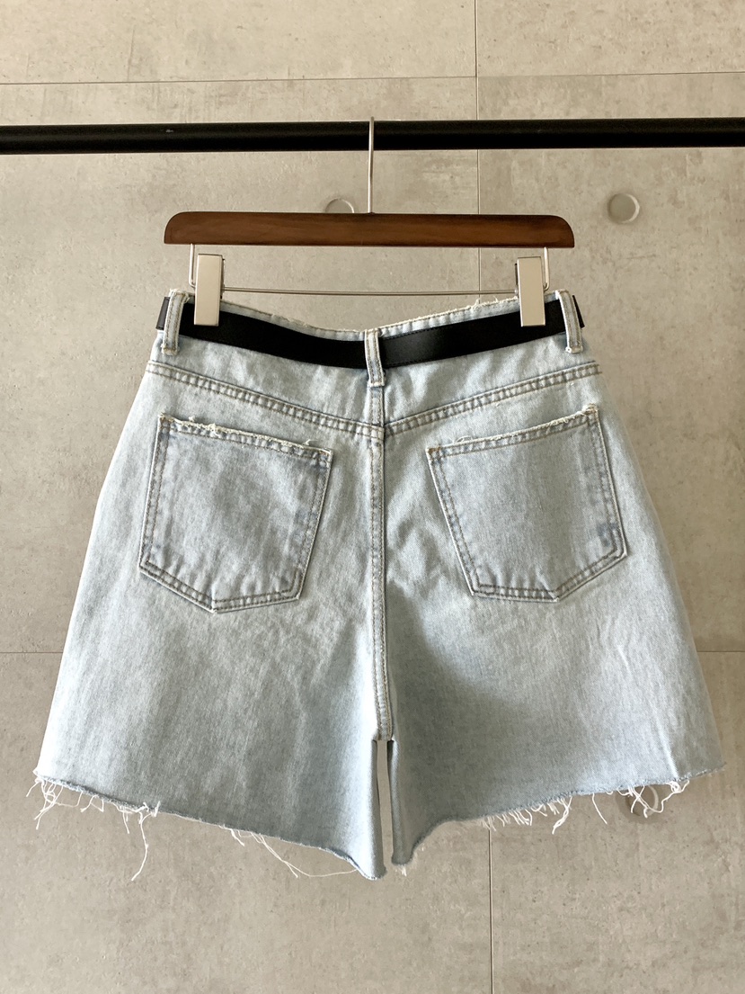 DAVICHI韓國㊣直郵東大門代購女裝新品25春夏短褲含隨機腰帶DAVICHI短褲